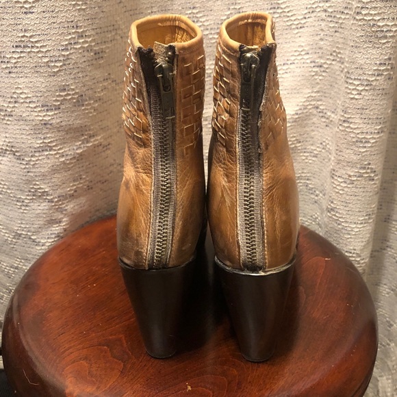 BedStu Cobbler Series Leather Booties - Picture 3 of 11